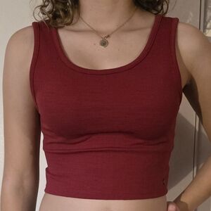 ROXY Good Keepsake Crop Top Sz M